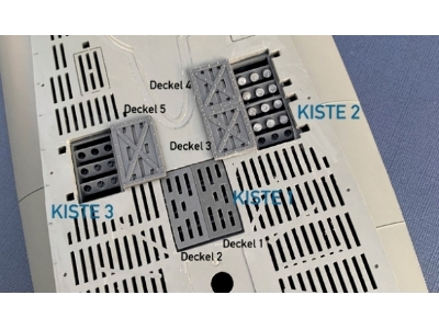 Big Ammo Boxes For Border U-boot Ammo Boxes For 8,8 Gun - zdjęcie 1