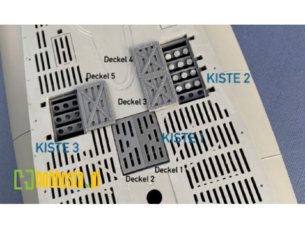 Big Ammo Boxes For Border U-boot Ammo Boxes For 8,8 Gun - zdjęcie 1