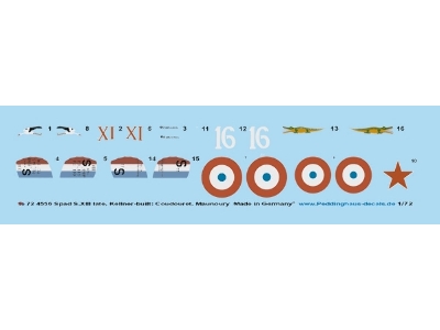 Spad S.Xiii Late, Kellner-built: Coudouret And Maunoury - zdjęcie 1