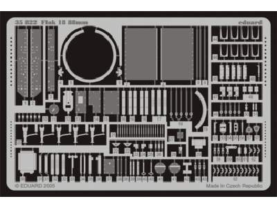  Flak 18 88mm 1/35 - Afv Club - blaszki - zdjęcie 1