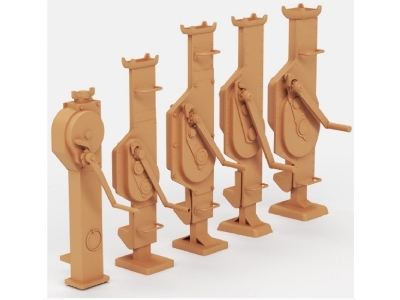 German Wwii Jacks (3d-printed) - zdjęcie 1