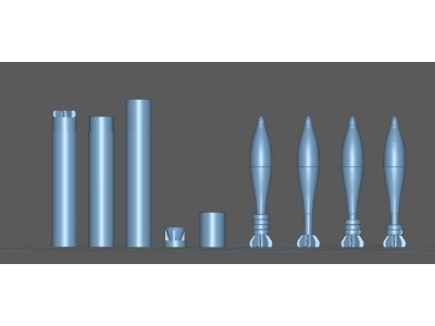 120 Mm Mortar Shells M 934 - zdjęcie 1