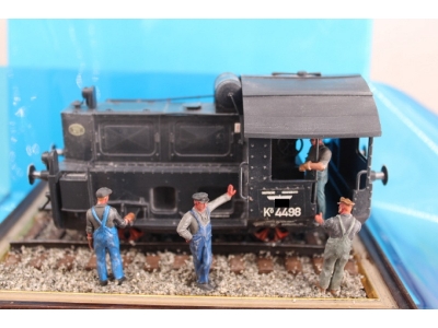 Köff Small Dieselengine With 4 Railwaymen And Decalsheet (3d-printed) - zdjęcie 1