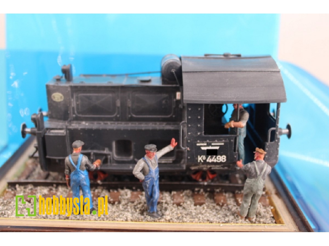 Köff Small Dieselengine With 4 Railwaymen And Decalsheet (3d-printed) - zdjęcie 1