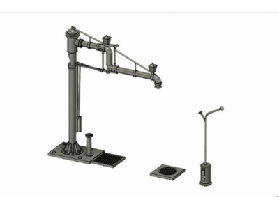 Steam Locomotive Water Dispenser (3d Printed) - zdjęcie 1