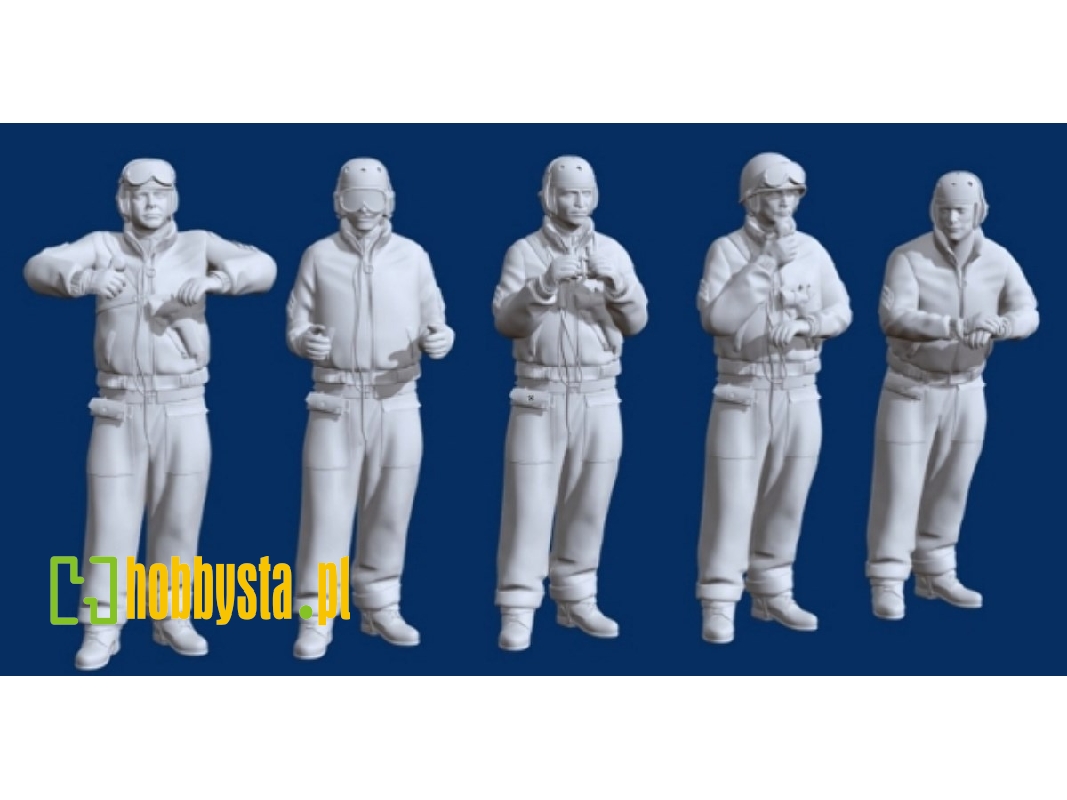 Us Wwii Tank Crew (5 Figures) - zdjęcie 1