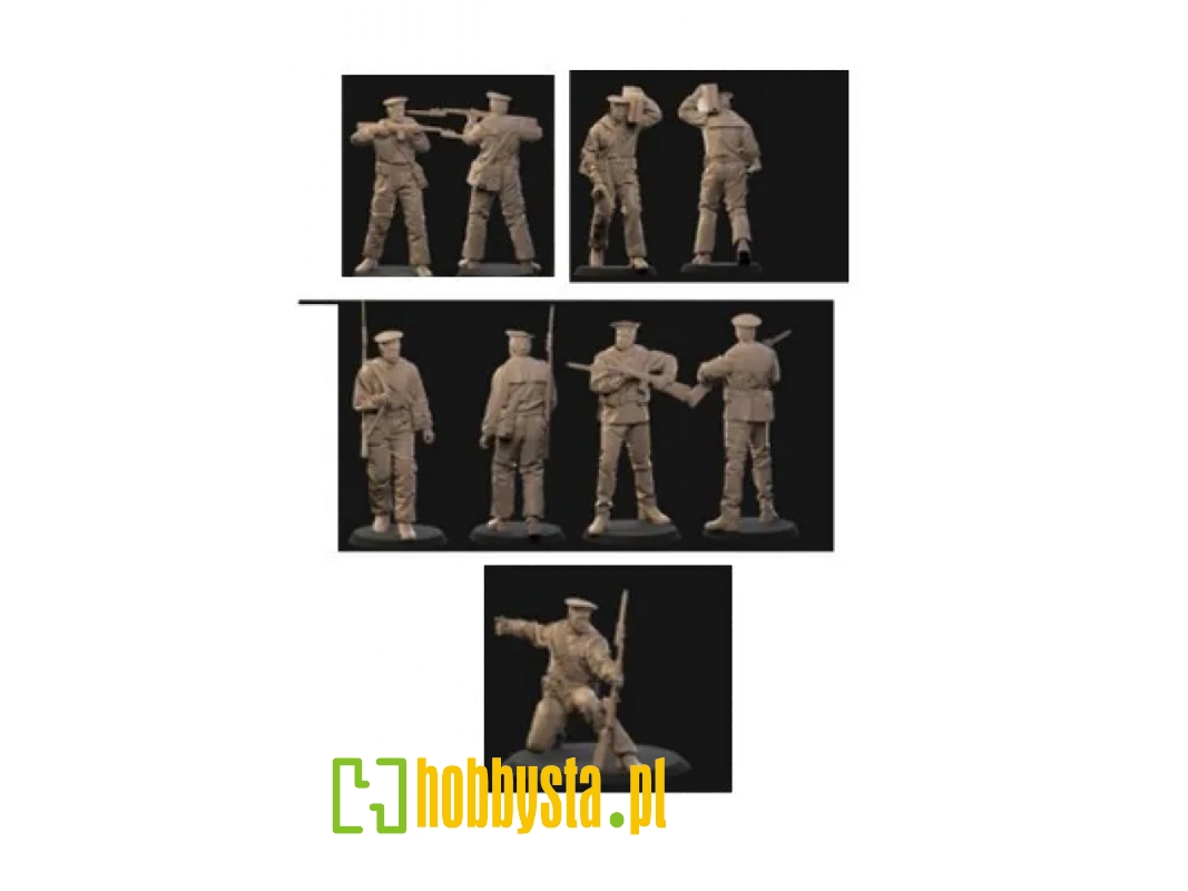 Russian Soldiers Part 1 - Naval Infantry 5 Figures - zdjęcie 1