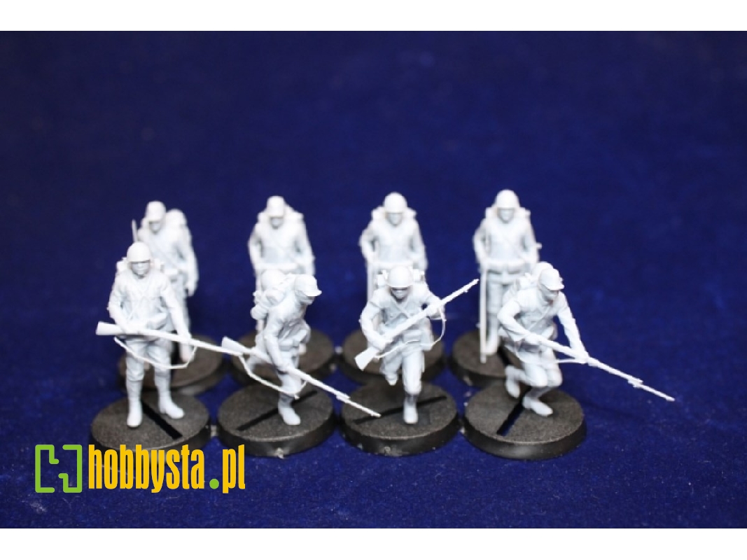 Japanese Wwii Soldiers Attacking - Set 2 (8 Figures) - zdjęcie 1 Japanese Wwii Soldiers Attacking - Set 2 (8 Figures) - zdjęcie 1