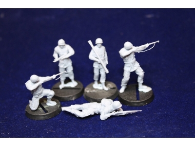 Us Wwii Paratroopers - Carentan 1944 (4 Figures) - zdjęcie 1