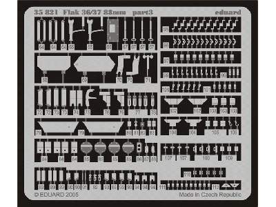  Flak 36/37 88mm 1/35 - Dragon - blaszki - zdjęcie 4