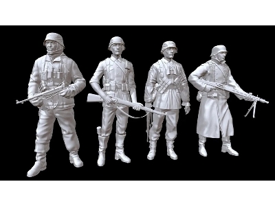 4 German Soldiers - zdjęcie 1