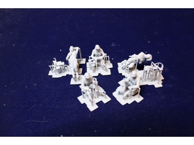 Us Wwii Soldiers Resting (5 Figures) - zdjęcie 2 Us Wwii Soldiers Resting (5 Figures) - zdjęcie 2