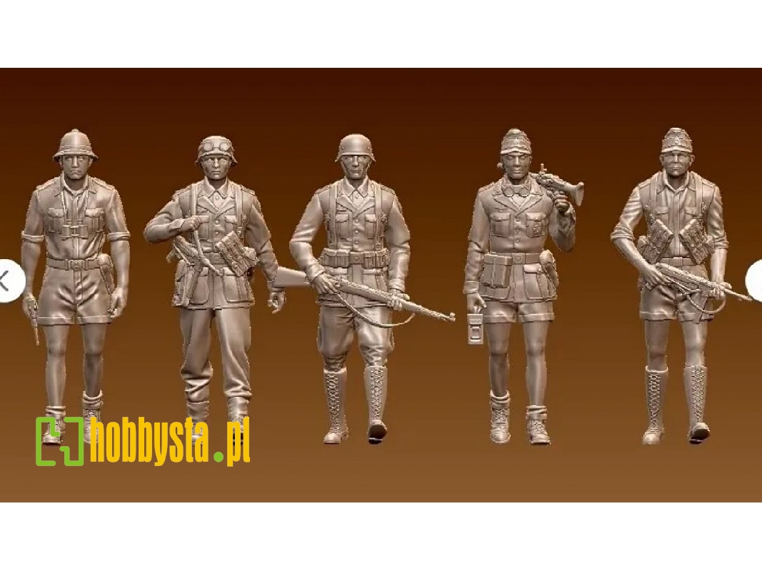 5 Dak Africa Korps Soldiers - zdjęcie 1
