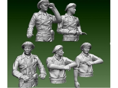 5 German Early Tank Crew - zdjęcie 1