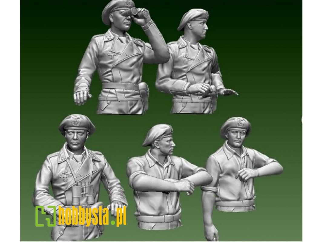 5 German Early Tank Crew - zdjęcie 1