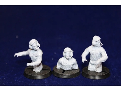 Early Bundeswehr 3 Half Figures Early Tanks M48 - zdjęcie 2 Early Bundeswehr 3 Half Figures Early Tanks M48 - zdjęcie 2