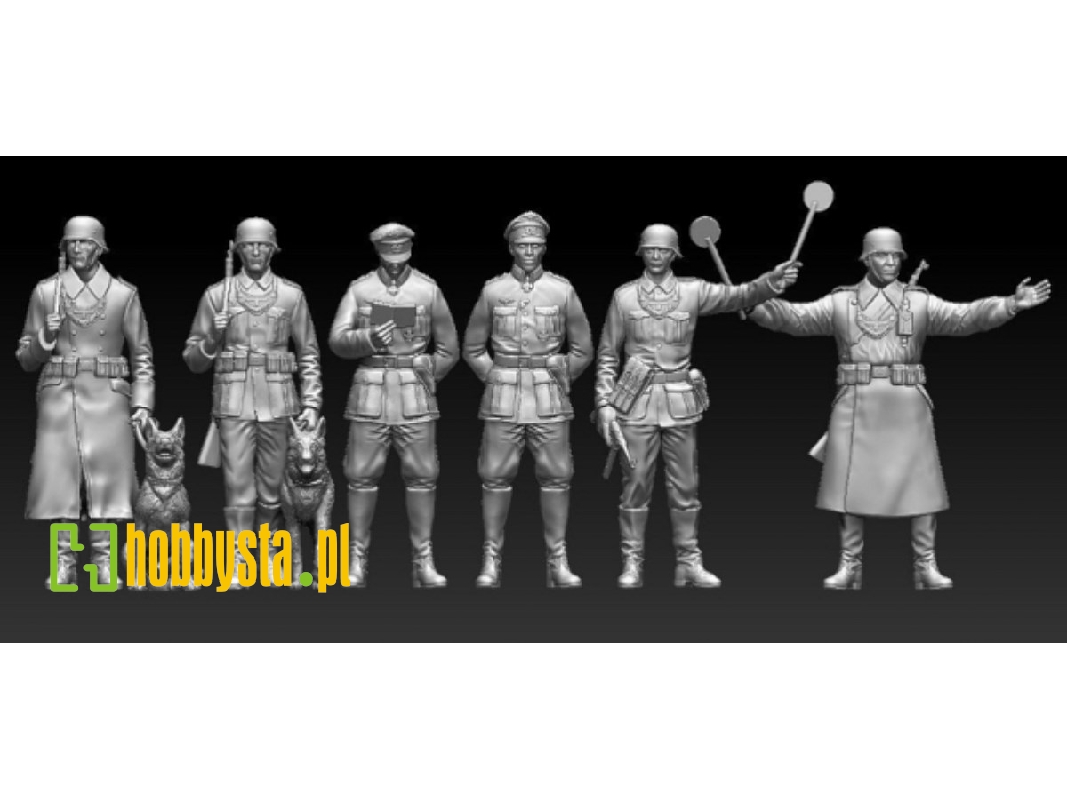 6 Soldiers Mp With 2 Dogs - zdjęcie 1 6 Soldiers Mp With 2 Dogs - zdjęcie 1