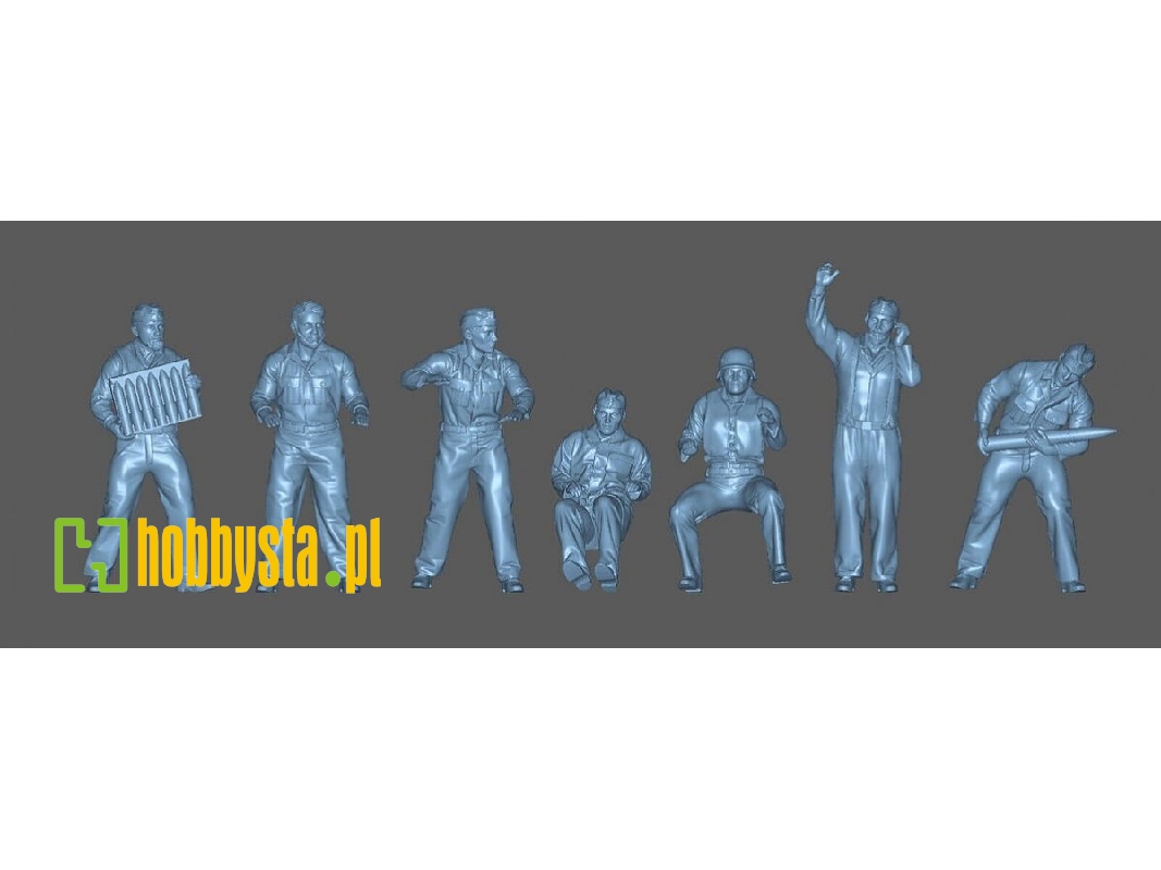 7 German U-boot Crew No. 5 Gun Crews - zdjęcie 1