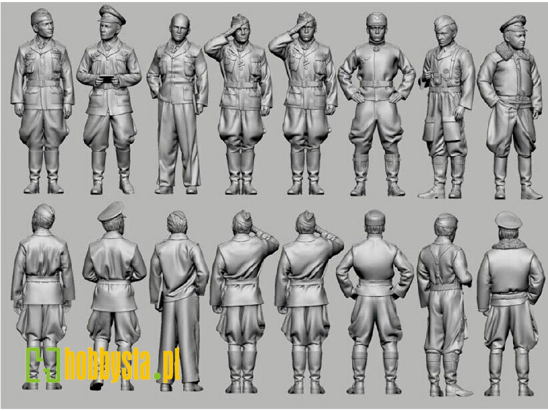 Luftwaffe Aces Nachtjäger - Lent, Sayn-wittgenstein, Streib, Weissenfeld, Semrau, Drewes, Fellerer, Ehle - zdjęcie 1