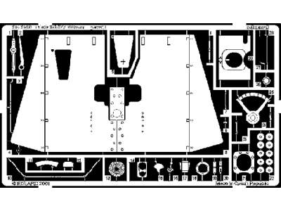  Flak 36/37 88mm 1/35 - Tamiya - blaszki - zdjęcie 1