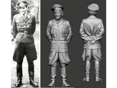 German Wwii Nachtjäger Ace - Hans Schnaufer - zdjęcie 1