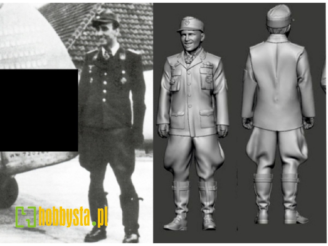 German Wwii Nachtjäger Ace - Radar Operator Wilhelm Gaensler (Hans Schnaufer Crew Member) - zdjęcie 1