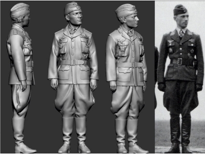 German Wwii Nachtjäger Ace - Helmut Lent - zdjęcie 1