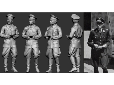 German Wwii Nachtjäger Ace - Sayn Wittgenstein - zdjęcie 1