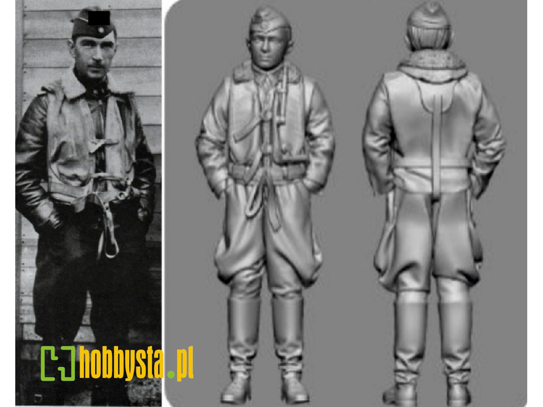 Battle Of Britain German Wwii Ace Werner Mölders (3d-printed) - zdjęcie 1