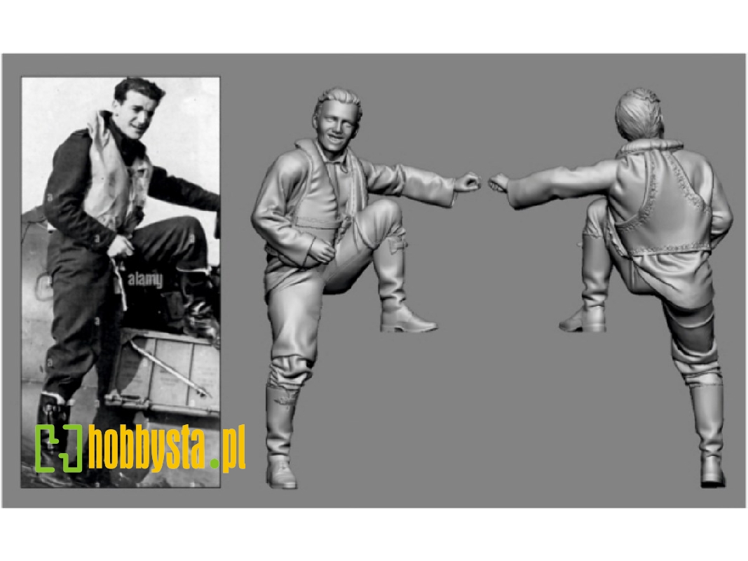 British Raf Wwii Ace Brendan Paddy Finucane (3d-printed) - zdjęcie 1