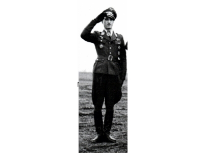 German Luftwaffe Wwii Austrian Ace - Walter Novotny (3d-printed) - zdjęcie 1