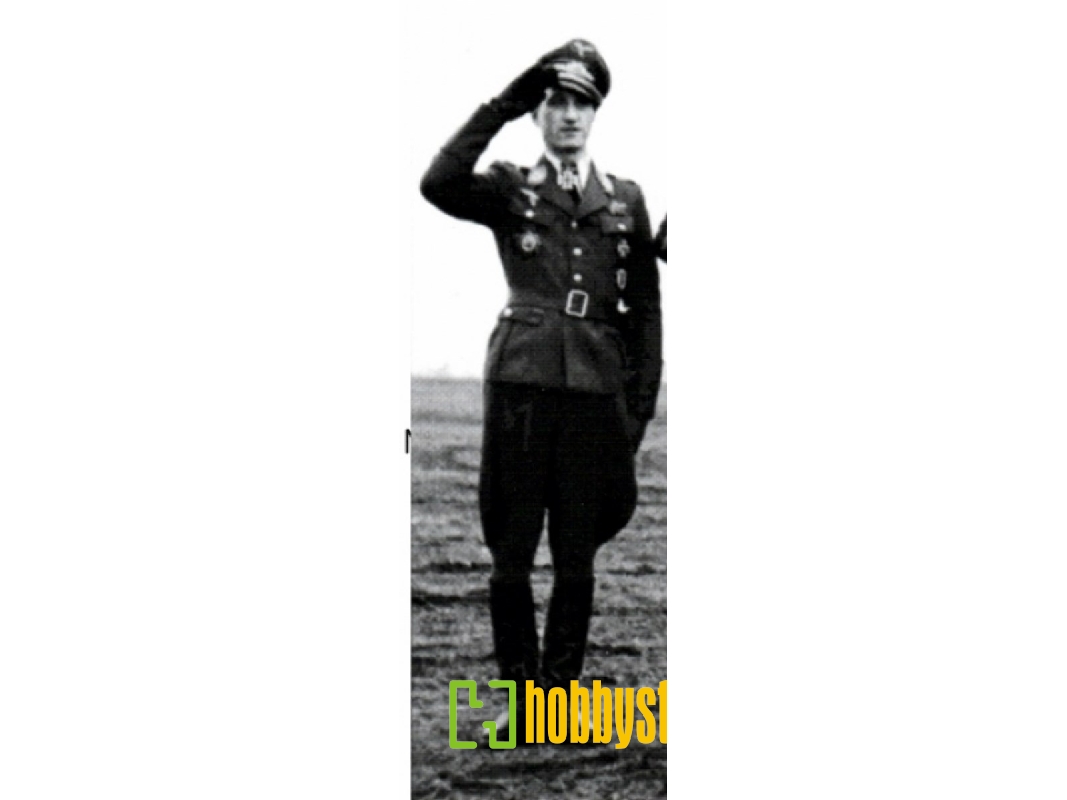 German Luftwaffe Wwii Austrian Ace - Walter Novotny (3d-printed) - zdjęcie 1
