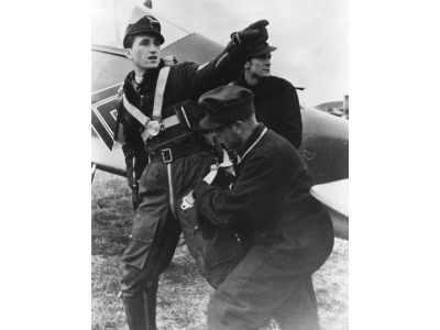 German Luftwaffe Wwii Austrian Ace - Walter Novotny In "flugdress" (3d-printed) - zdjęcie 1