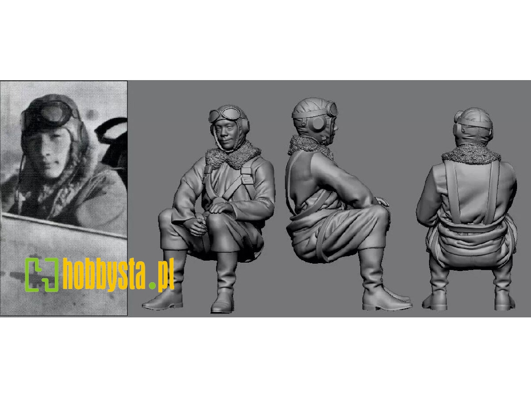 Japanese Wwii Army Ace Teruhiko Kobayashi - zdjęcie 1