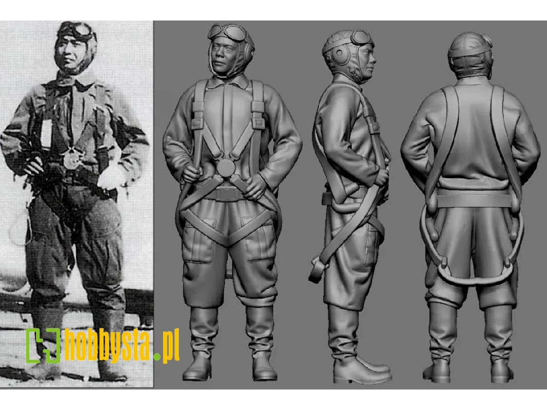 Japanese Wwii Army Ace Satoshi Anabuki - zdjęcie 1