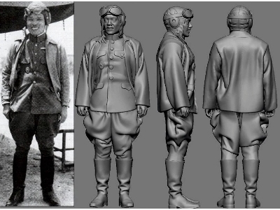 Japanese Wwii Army Ace Tateo Kato - zdjęcie 1