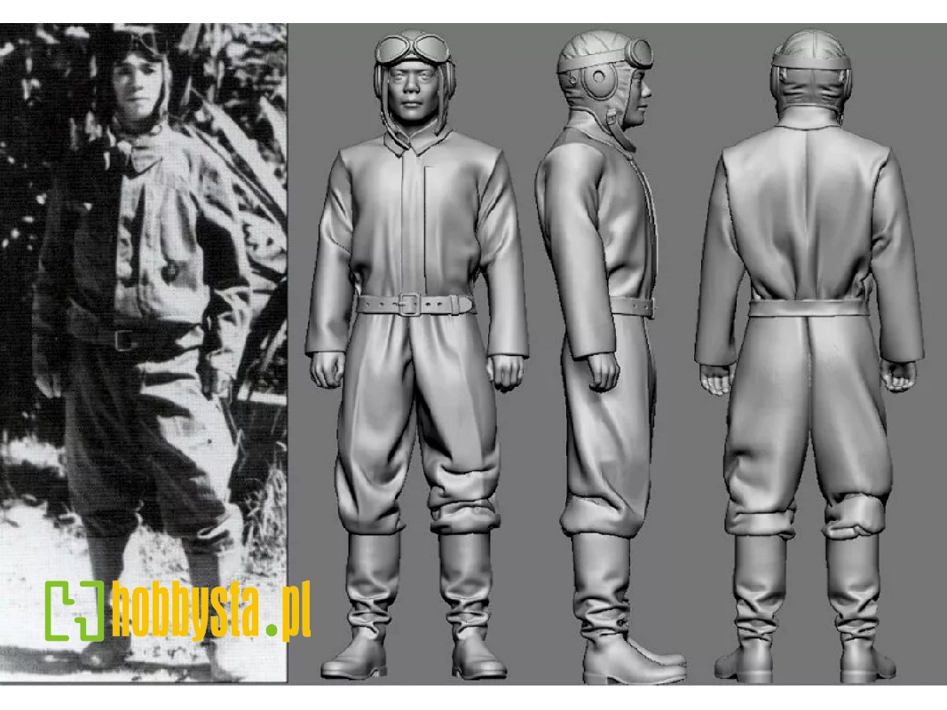 Japanese Wwii Army Ace Yojiro Ohbusa - zdjęcie 1