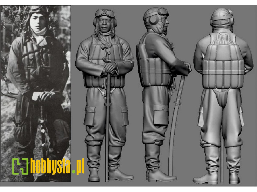 Japanese Wwii Navy Ace Hiroyoshi Nishizawa - zdjęcie 1
