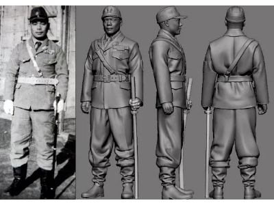 Japanese Wwii Navy Ace Takashige Egusa (Pearl Harbour  Dive Bomber Commander) - zdjęcie 1