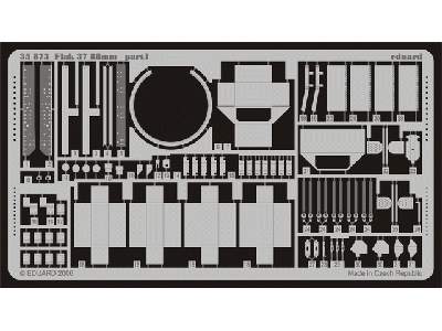  Flak 37 88mm 1/35 - Dragon - blaszki - zdjęcie 2