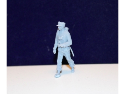 Waffen Ss Grenadier With Peaked Cap And K 98 - zdjęcie 2 Waffen Ss Grenadier With Peaked Cap And K 98 - zdjęcie 2