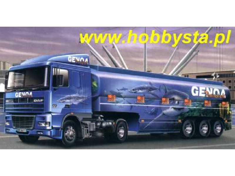 DAF XF 95 z naczepą TOPAS TANK - zdjęcie 1 DAF XF 95 z naczepą TOPAS TANK - zdjęcie 1