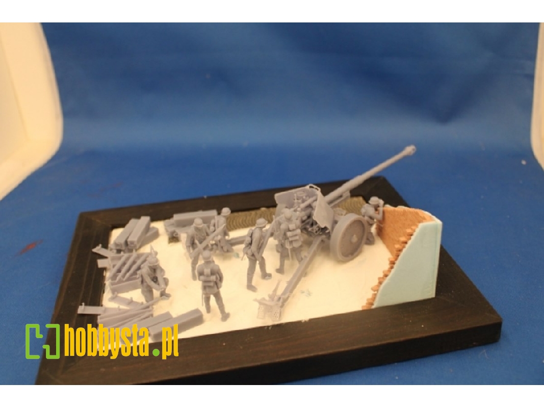 Complete Crew For 8,8 Cm Pak 43 (9 Soldiers) - zdjęcie 1 Complete Crew For 8,8 Cm Pak 43 (9 Soldiers) - zdjęcie 1