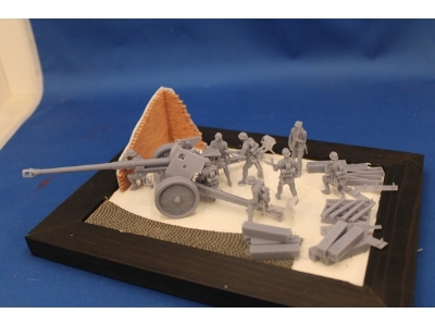 Complete Crew For 8,8 Cm Pak 43 (9 Soldiers) - zdjęcie 3 Complete Crew For 8,8 Cm Pak 43 (9 Soldiers) - zdjęcie 3