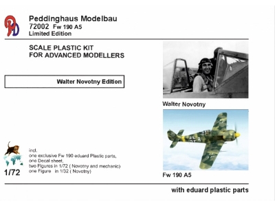 Foce Wulf Fw-190 A-5 - Oberstlt. Walter Novotny - zdjęcie 1
