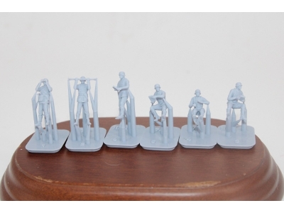 Crew Of German 2 Cm Vierling Aa Gun (6 Figures) - zdjęcie 1