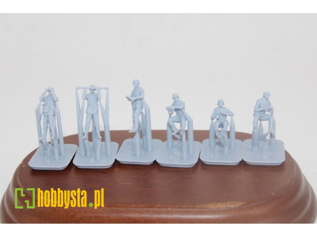 Crew Of German 2 Cm Vierling Aa Gun (6 Figures) - zdjęcie 1