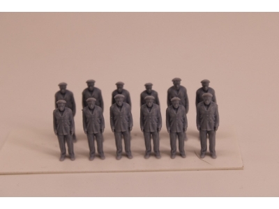 German Kriegsmarine Sailors - Attention! (12 Figures) - zdjęcie 1