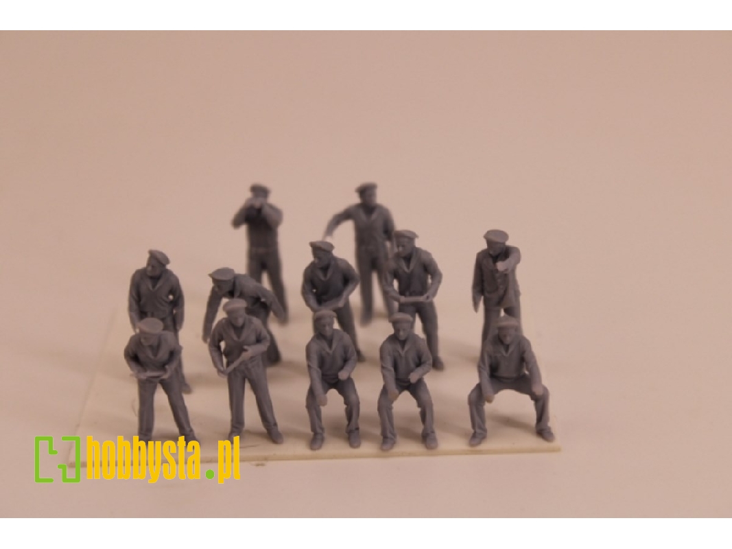 German Kriegsmarine Sailors - Gun Crew For 2 Cm Flak And 3,7 Cm Flak (12 Figures) - zdjęcie 1