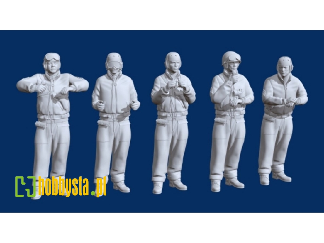 Us Wwii Tank Crew (5 Figures) - zdjęcie 1